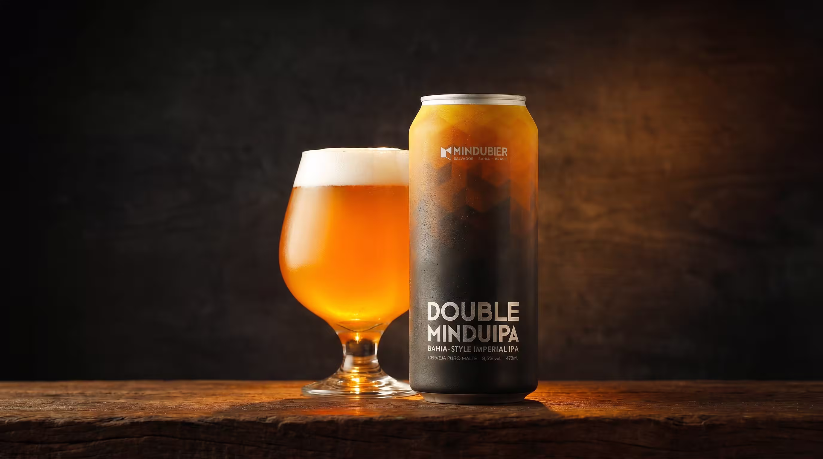 Rótulo de Double MinduIPA — Imperial IPA