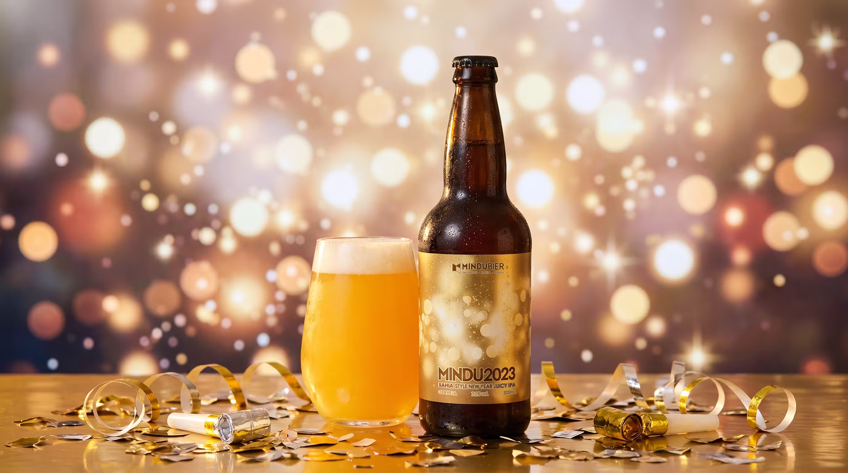 Rótulo de Mindu2023 — Juicy IPA