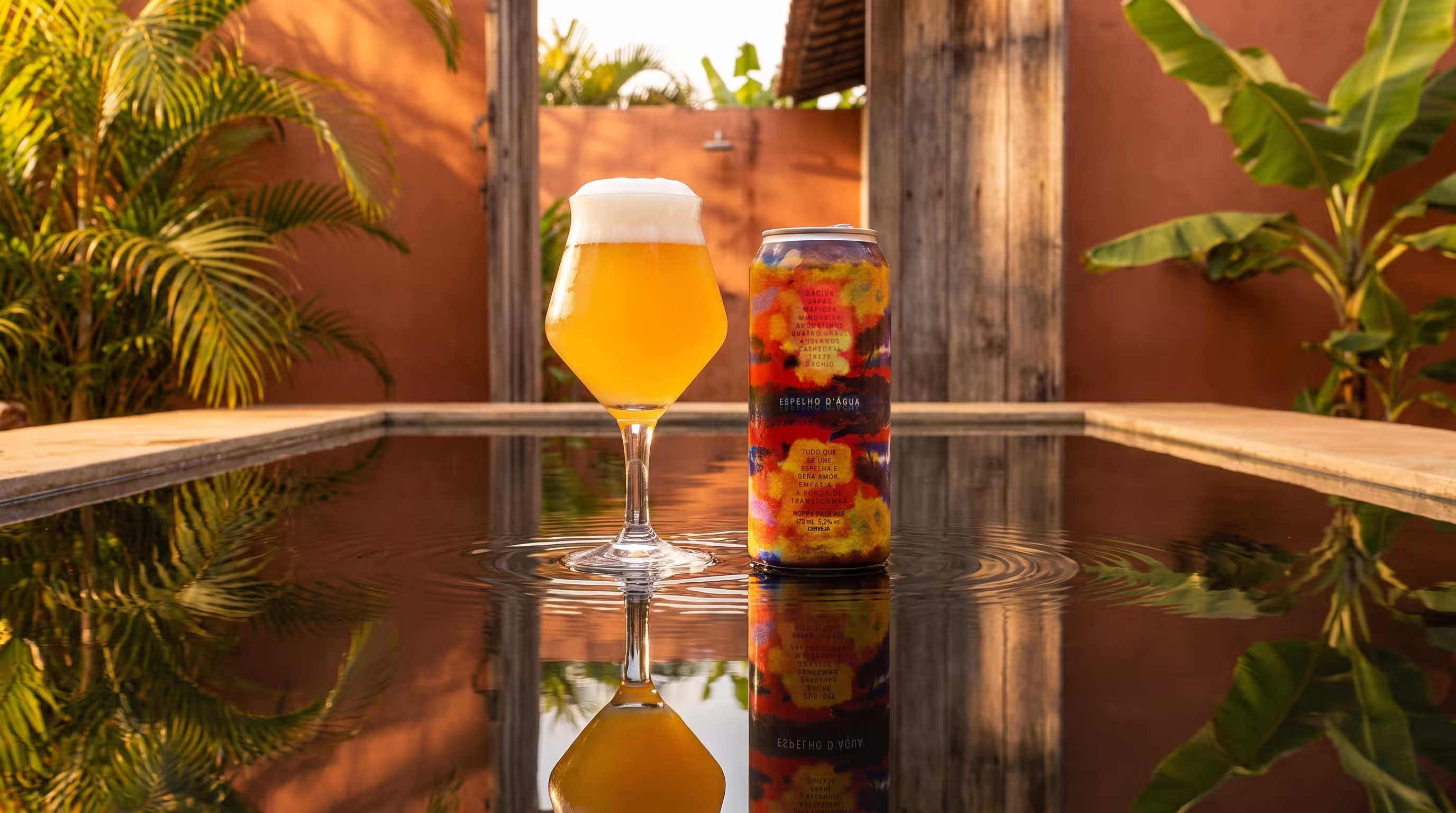 Rótulo de Espelho D'Água — Hoppy Pale Ale