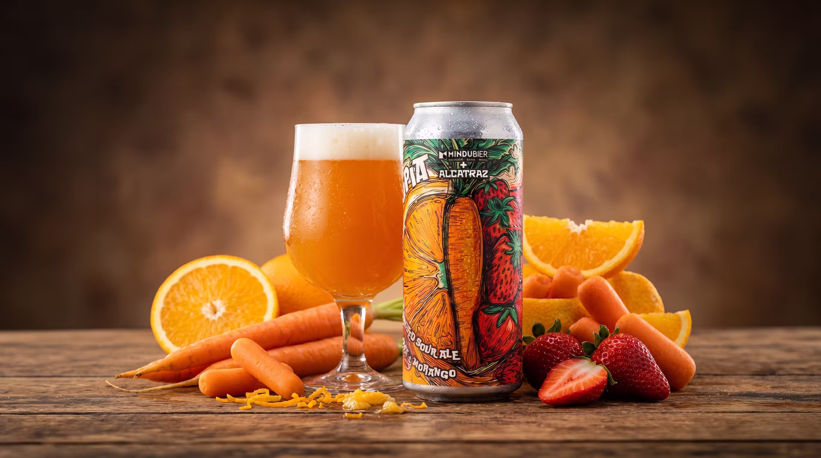 Rótulo de Frutopia — American Sour Ale