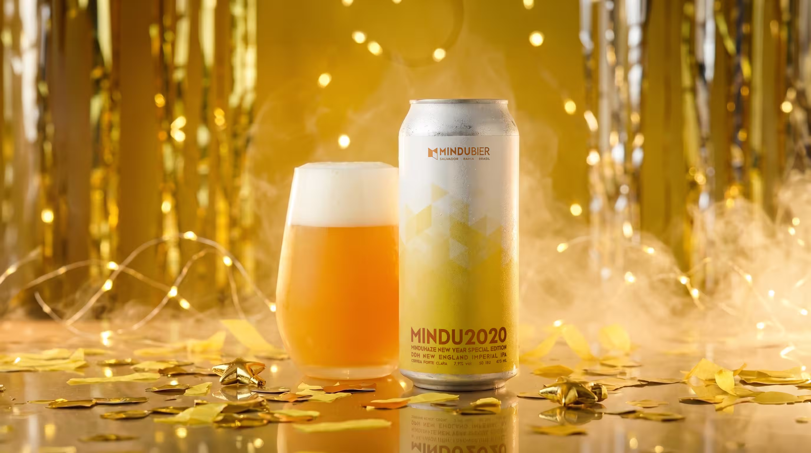 Rótulo de Mindu2020 — Double Hazy IPA