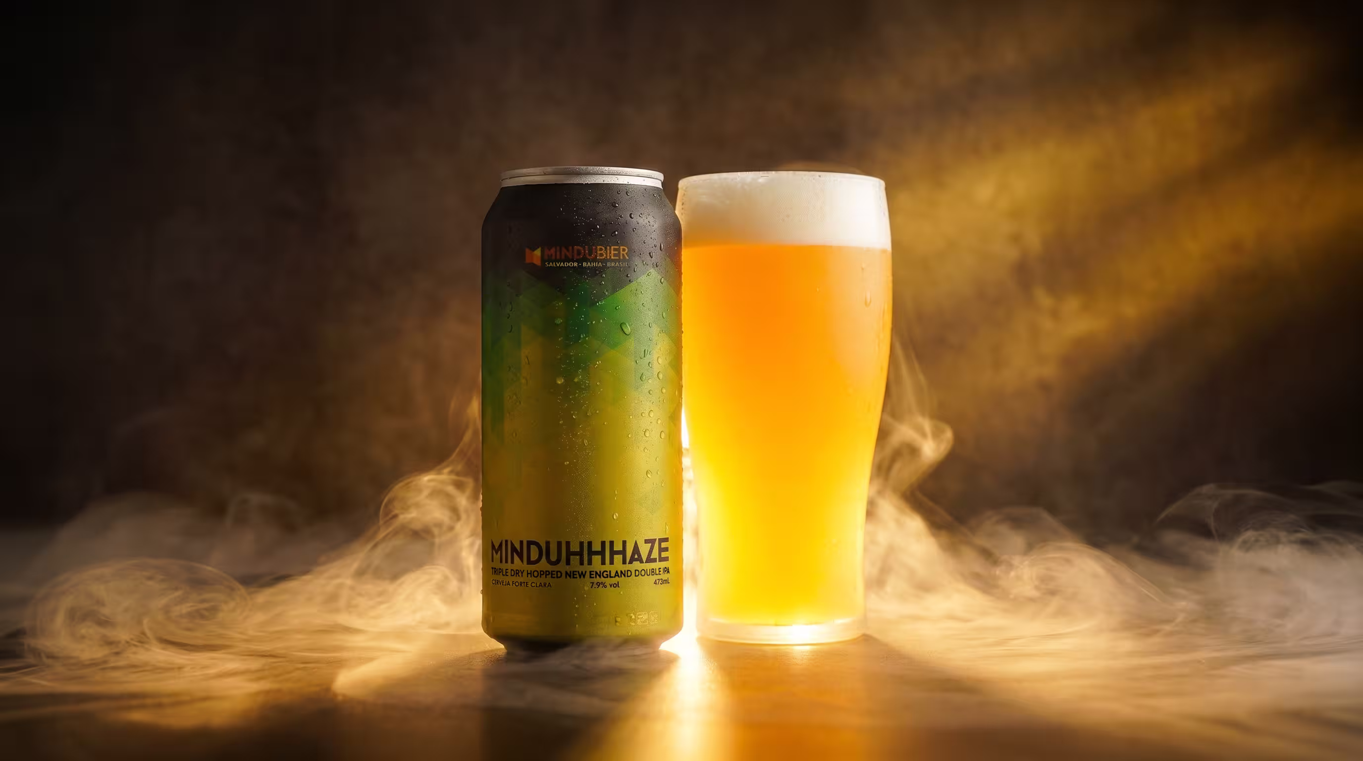 Rótulo de MinduHHHaze — TDH Double Hazy IPA